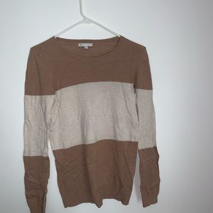 Gap XS crewneck pullover sweater beige/tan